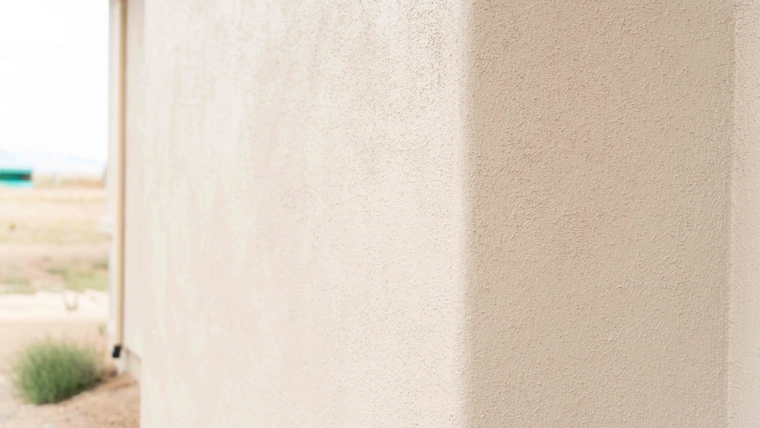 Stucco smooth finish corner detail